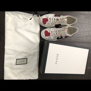 Gucci Ace Heart Sneakers